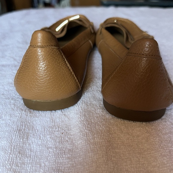 COACH Fredrica Pebble Grain Leather Driving Loafers Size 8B - Picture 5 of 5